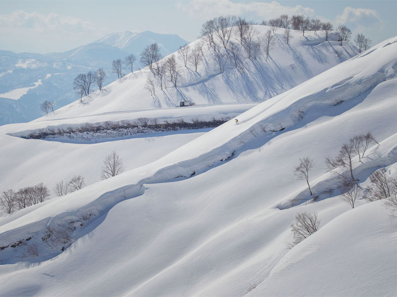 Arai ski resort in Japan