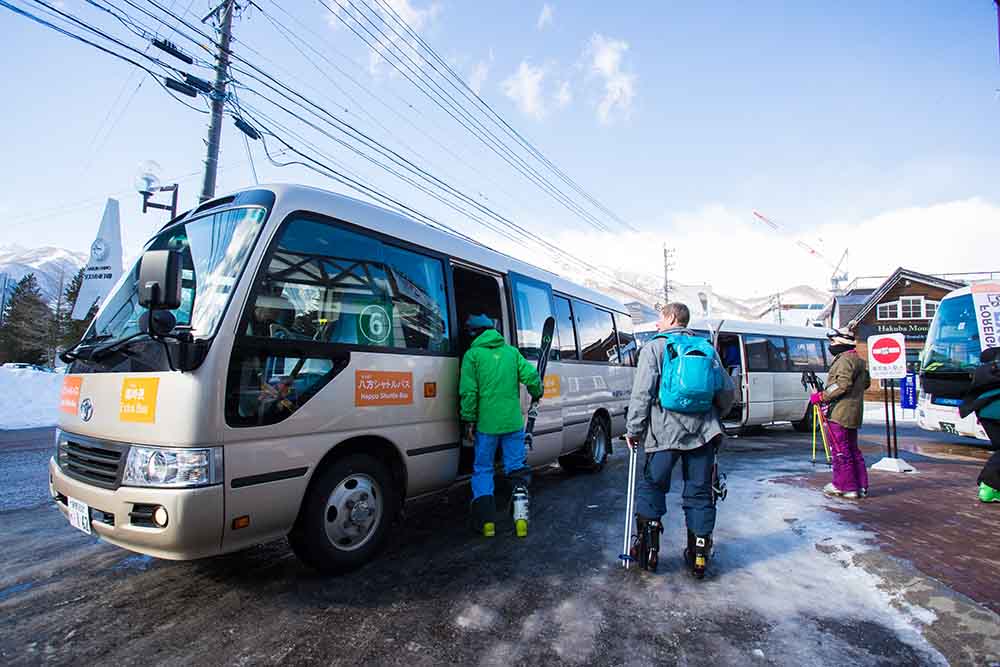 Getting Around Hakuba - Bus