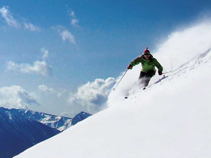 APPI Kogen ski resort in Japan