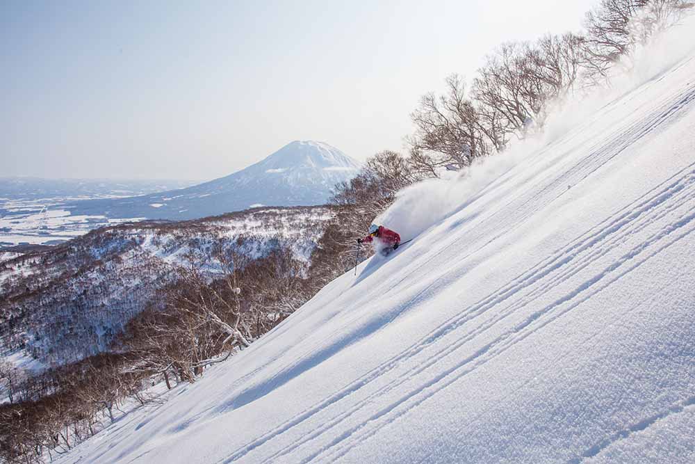 Skiing in Japan
