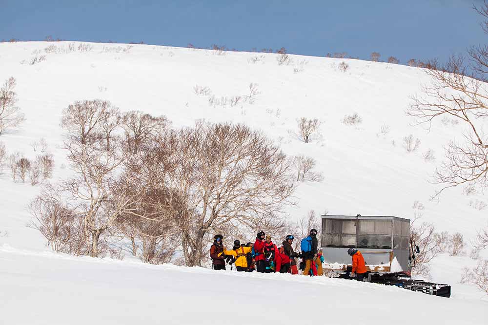 Cat Skiing in Japan