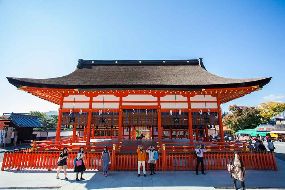 Temple in Kyoto - Skiing in Japan