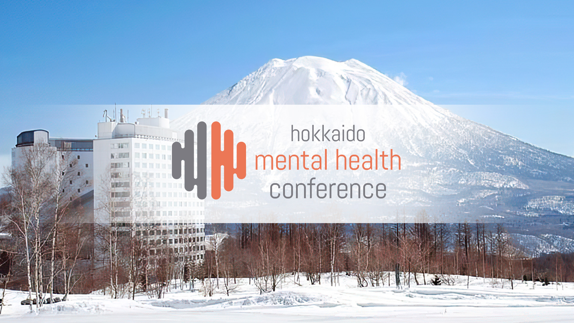 Hokkaido Mental Health Conference Banner