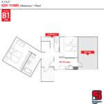 Ezo Yume Floorplan B1 2024